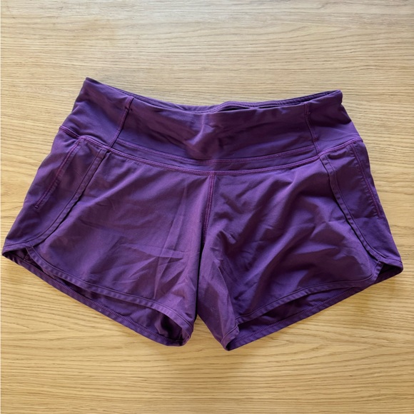 Lululemon Purple Running Shorts - Picture 7 of 7